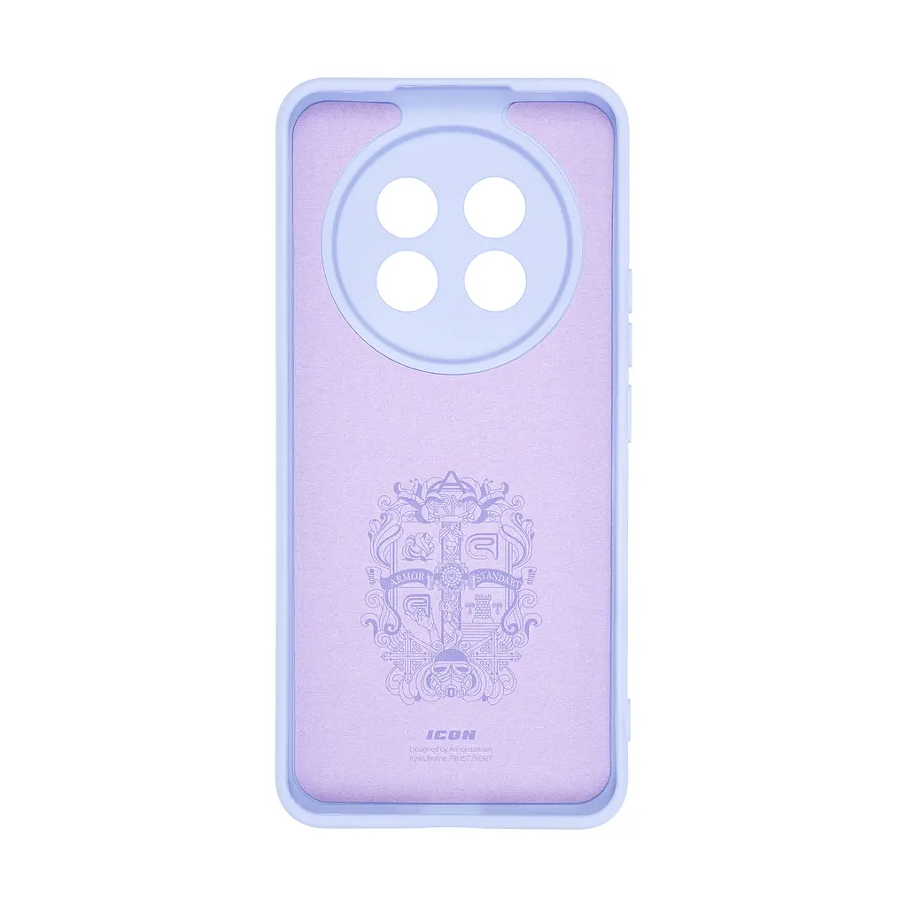 Чехол ArmorStandart ICON для Realme 13 Pro 5G / 13 Pro+ 5G с защитой камеры, лавандовый (ARM80550) - фото 2