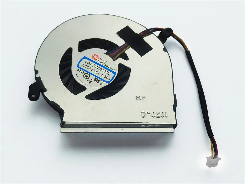 Вентилятор для ноутбука MSI GE62VR, GP62MVR, GE72VR, MS-16J9, MS-179B (PAAD06015SL-N303), (5V,0.55A),4pin GPU - фото 2