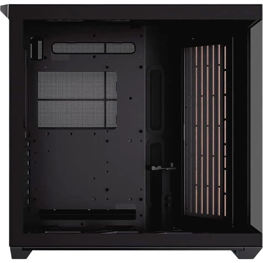 Корпус APNX V1-W Tempered Glass без БП Black/Wood (APCM-VI01103.11) - фото 4