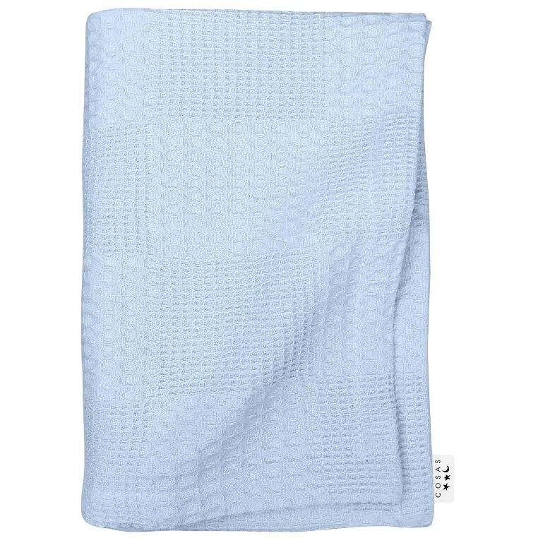 Набір рушників Cosas Cube Light Blue 2 шт. (SetTowel_95x130_SquaresLightBlue) - фото 2