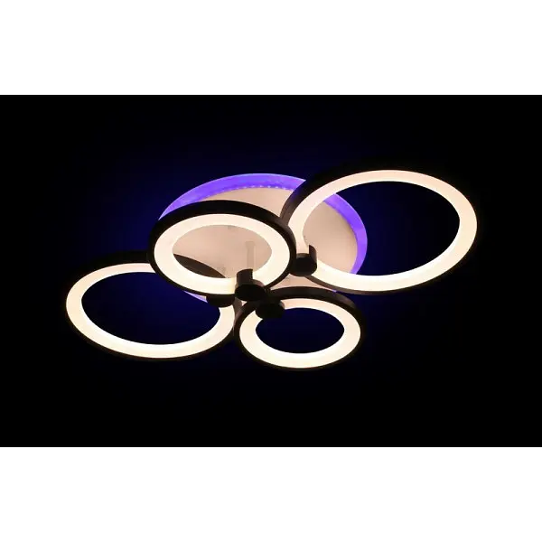 Пріпотолочние люстри Linisoln 1811/4 BK LED Dimmer - фото 5