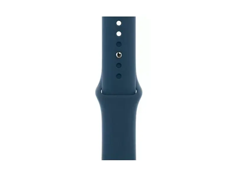 Смарт-годинник Apple Watch Series 7 GPS + Cellular 41mm Graphite S. Steel Case w. Abyss Blue S. Band (MKHJ3) - фото 3