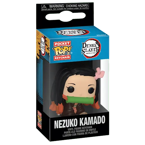 Фігурка-брелок Funko Pop Demon Slayer Nezuko 4 см (DS NK K) - фото 3