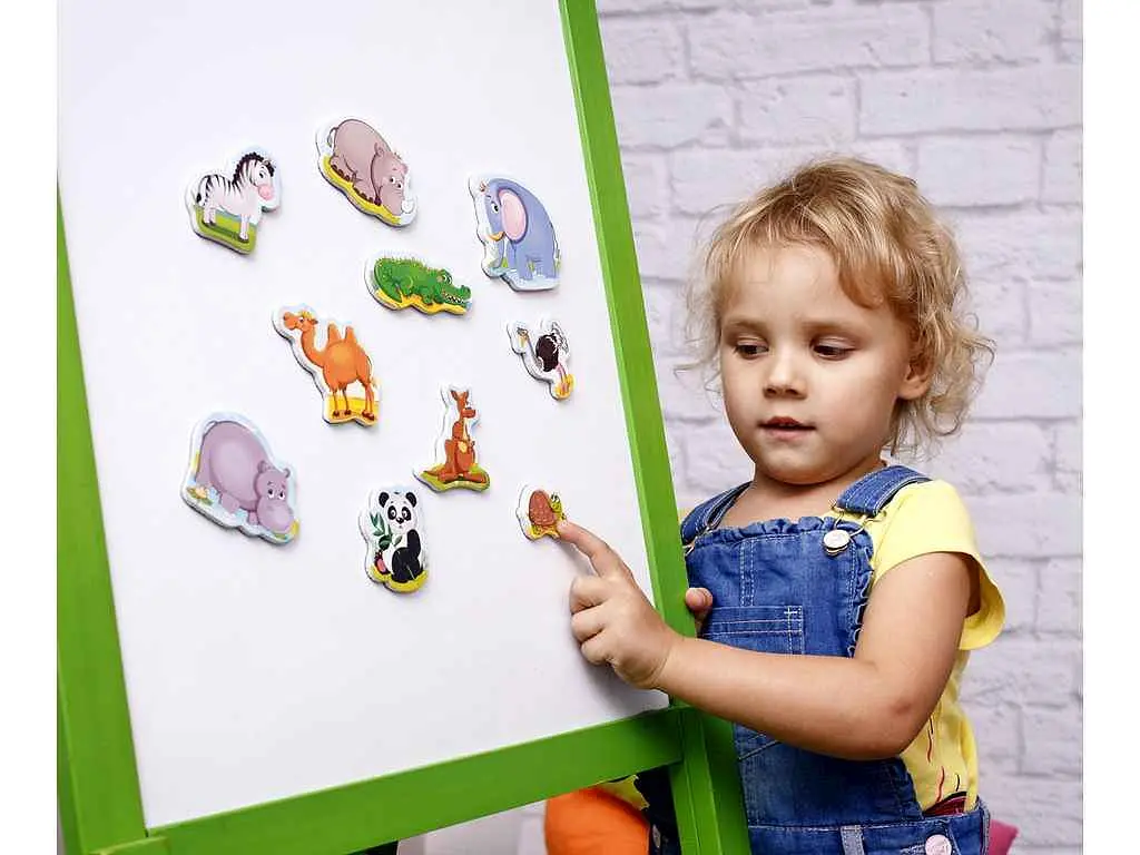 Набір магнітів VLADI TOYS "Мій маленький світ. Зоопарк" VT3106-10 - фото 5