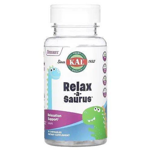 Мультивитамины для детей Relax-a-Saurus 30 Chewables KAL vit0005321