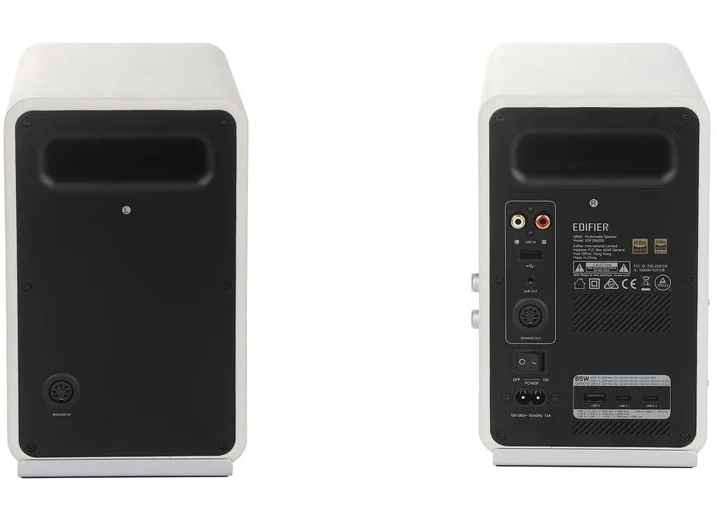 Акустична система Edifier a 2.0 QR65 70W Bluetooth Hi-Res White (QR65White) - фото 4