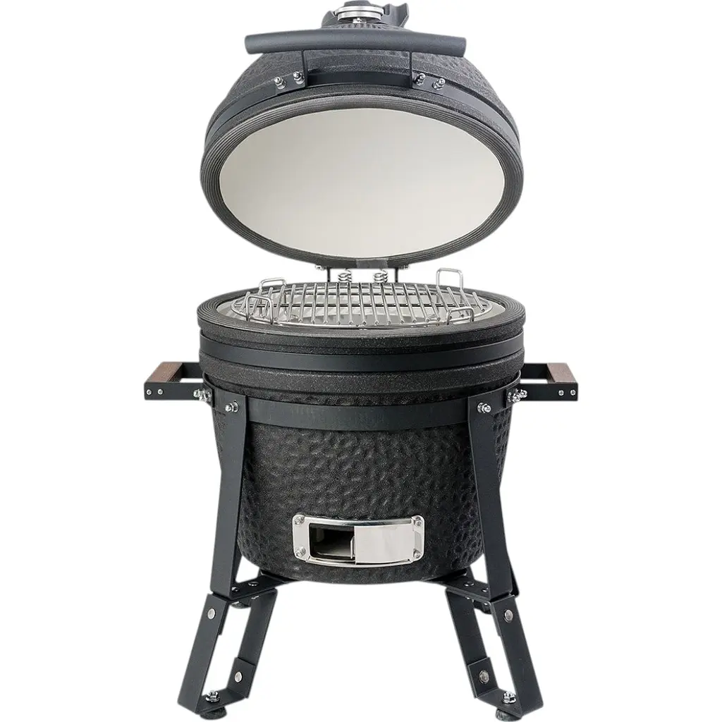 Керамический угольный гриль Grilli Kamado S 5 в 1 с системой BBQ Block Fire (733777) - фото 2