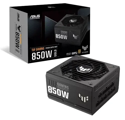 Блок живлення 850 Вт, TUF Gaming Gold, Black, модульний Asus teh0028917 - фото 5