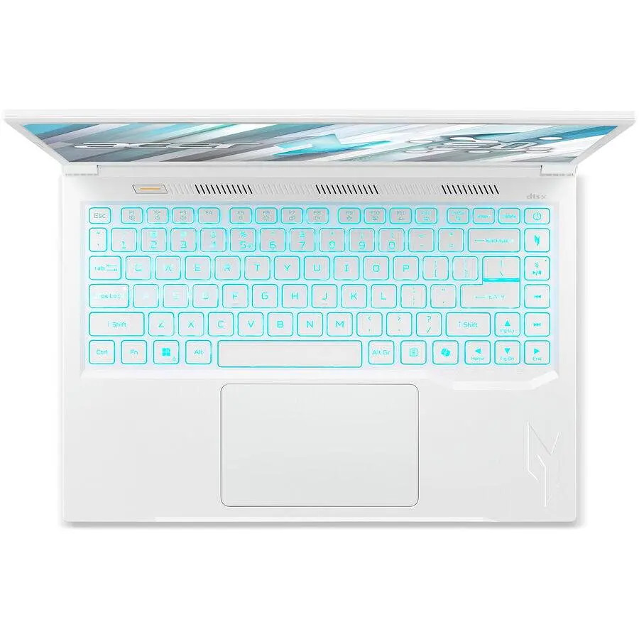 Ігровий ноутбук ACER Nitro V14 ANV14-62 (NH.QW4EX.005), AMD Ryzen AI 7350 (до 5 ГГц), 14,5-дюймовий WQXGA-дисплей, 32 ГБ, SSD на 1 ТБ, NVIDIA GeForce RTX перлинно-білий - фото 3