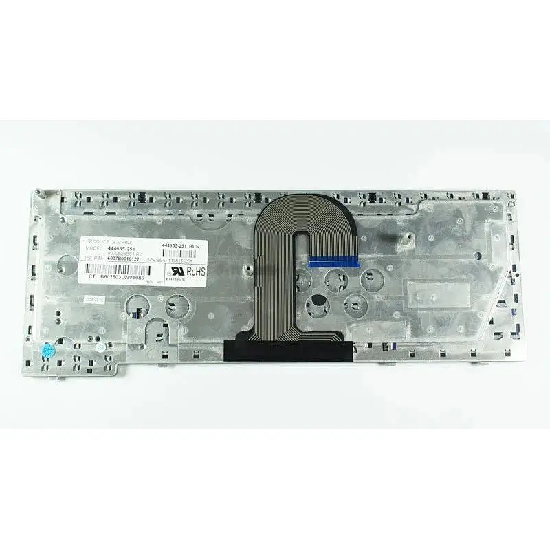 Клавіатура для ноутбуків HP Compaq 6710b, 6710s, 6715b, 6715s чорна RU/US - фото 3