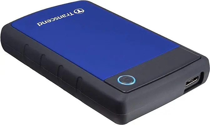 Зовнішній жорсткий диск 2TB Transcend StoreJet 25H3B 2.5" USB 3.0 blue (TS2TSJ25H3B) - фото 3