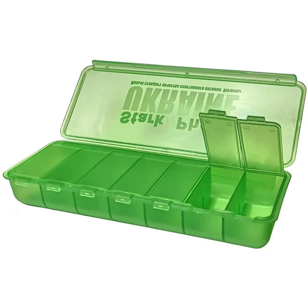 Таблетниця Stark Pharm Stark Pillbox 7 Cell Green - фото 2