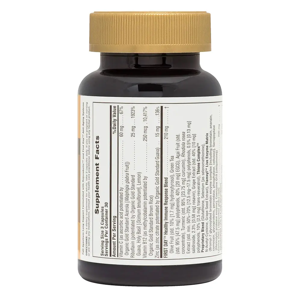 Вітаміни та мінерали Natures Plus AgeLoss Lung Support 90 капсул - фото 2