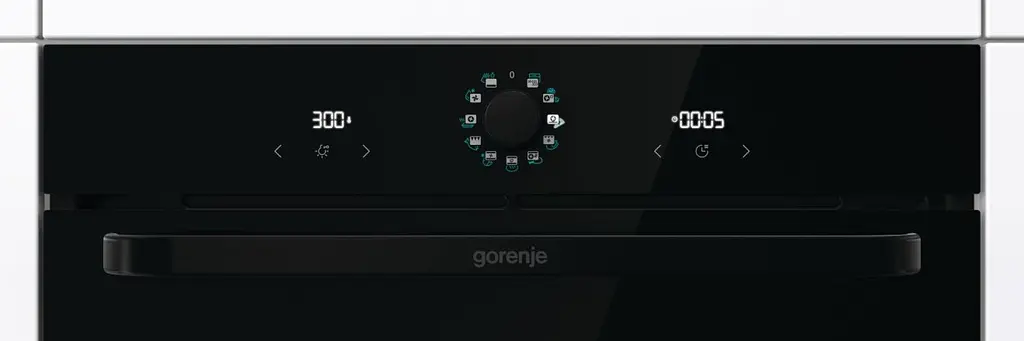 Духова шафа електрична Gorenje 77 л A пара дисплей макс.темпер.-300 чорний - фото 7