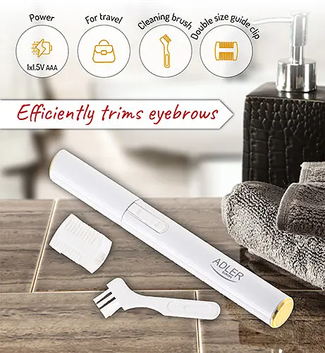 Тример для брів Adler AD 2934 white - фото 6