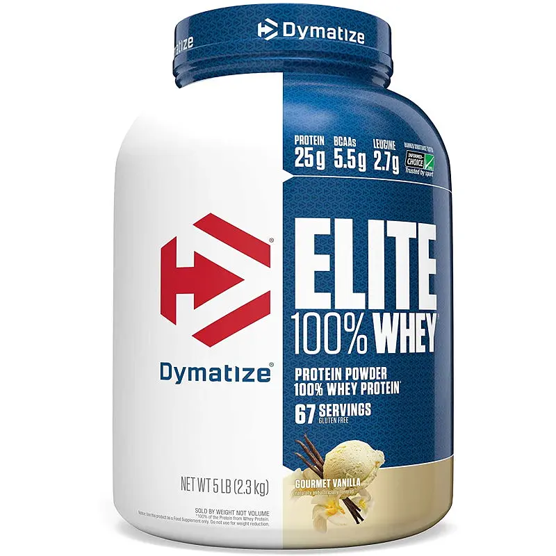 Протеїн Dymatize Nutrition Elite 100% Whey Protein, 2.3 кг - Ваніль