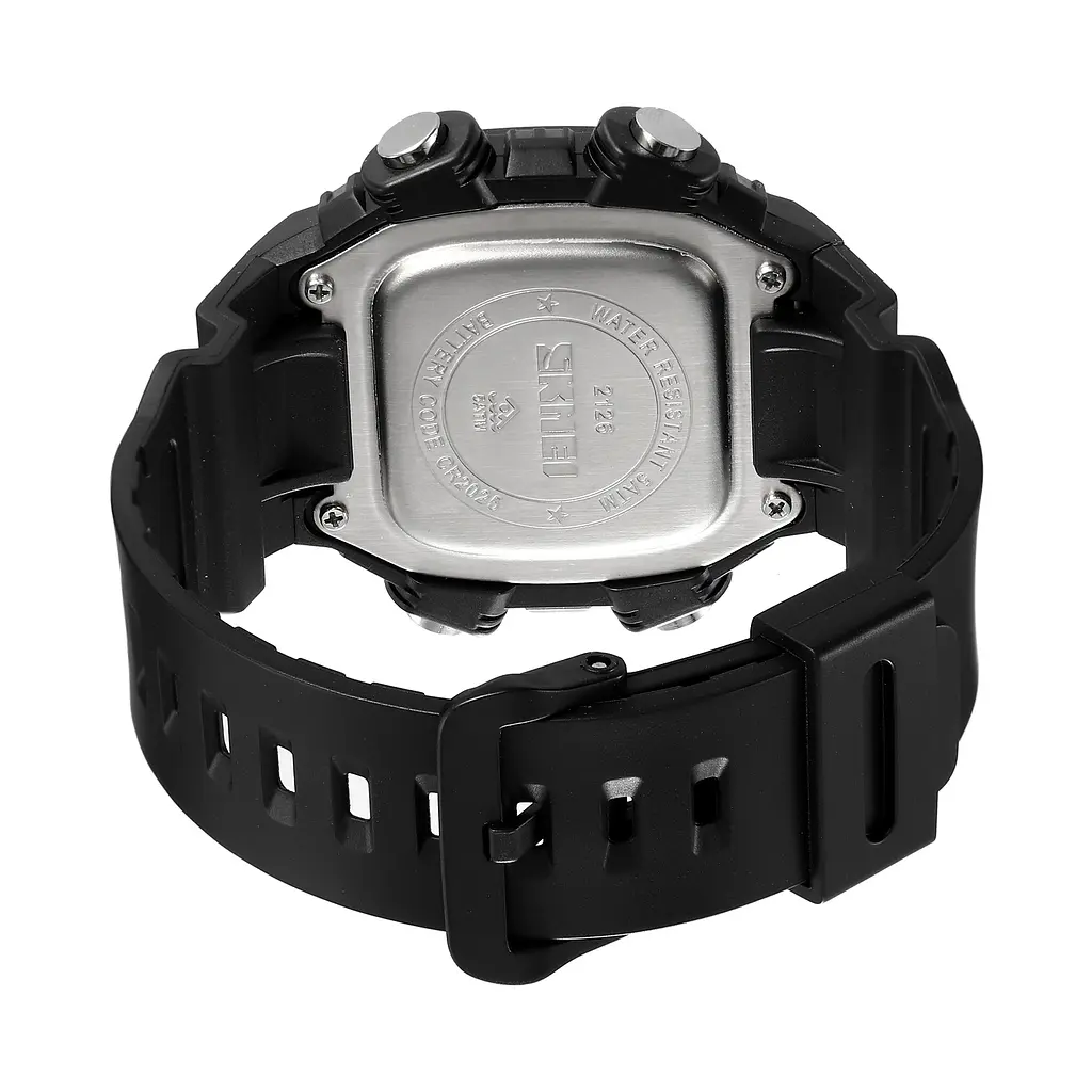 Чоловічий наручний годинник 2126BKBK Black-Black Skmei acs0030251 - фото 7