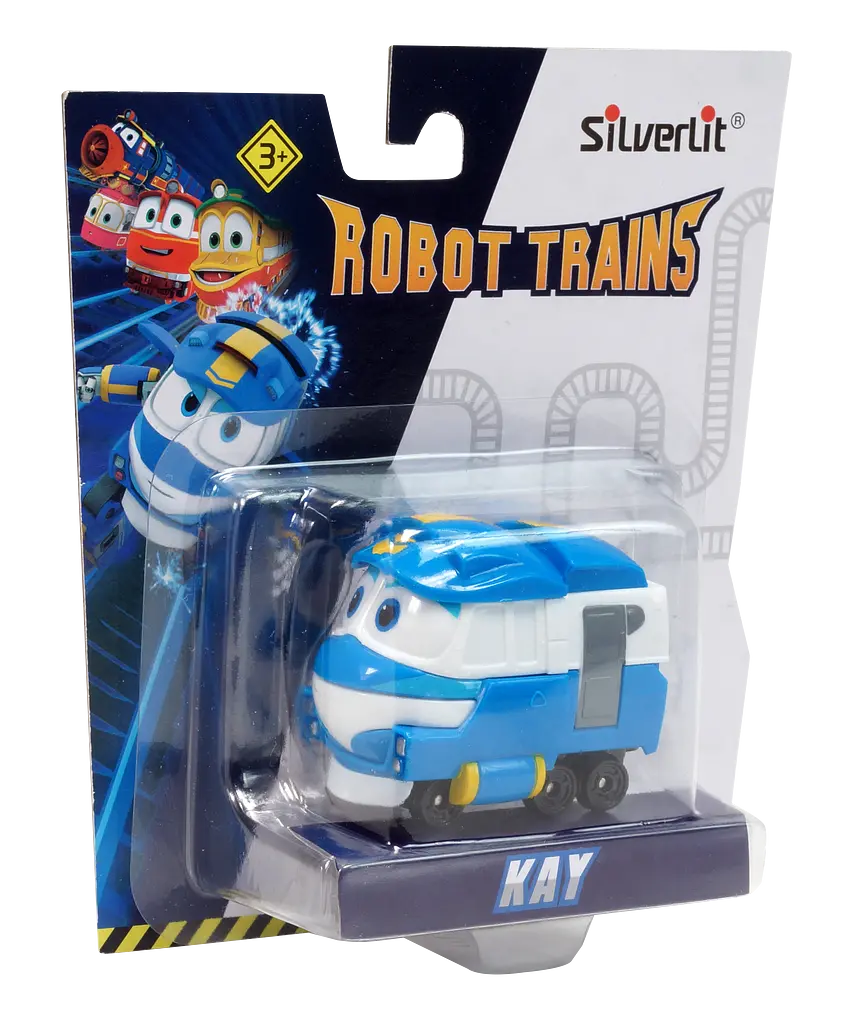 Паровозик Silverlit Robot Trains Кей 6 см (80155) - фото 4