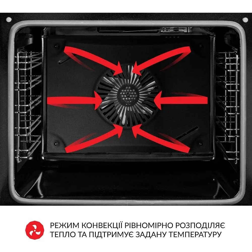 Духова шафа Weilor FPO6F8BK - фото 15