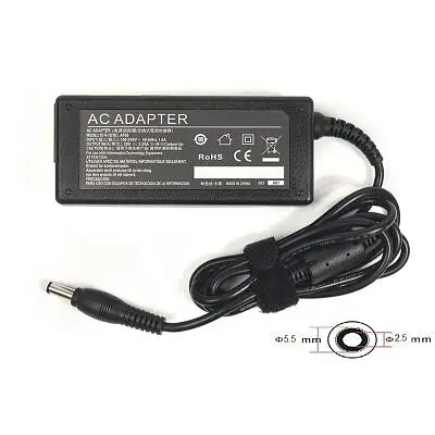 Блок живлення до ноутбуку PowerPlant IBM/LENOVO 220V, 20V 65W 3.25A (5.5*2.5) (IB65H5525) - фото 2