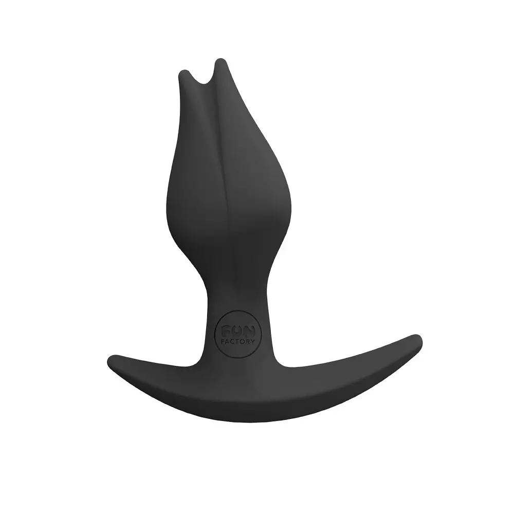 Анальна пробка Fun Factory Bootie Fem, 8.5 см (чорний) - фото 2