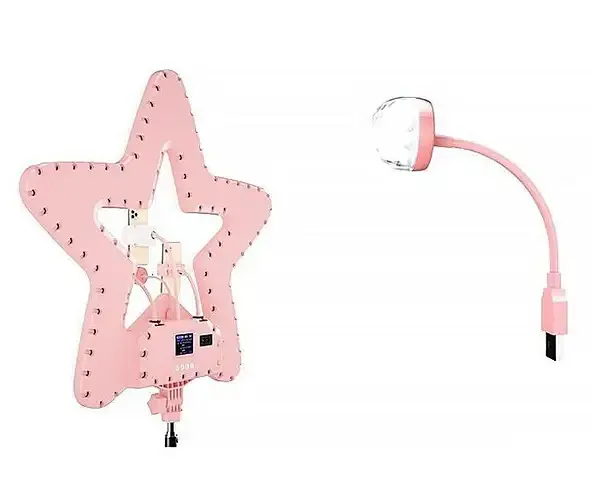 Студийная LED-лампа XPRO Live Light RK-52 со штативом 47 см (957_1587) - фото 3