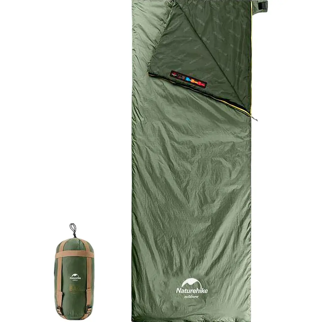 Спальний мішок Naturehike Summer LW180 XL Green (6927595777961-L) [169201] - фото 2