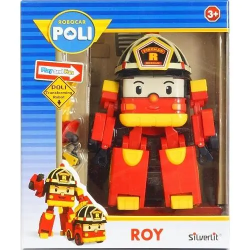 Трансформер з підсвічуванням Robocar Poli Рой, 12,5 см (83093) - фото 3