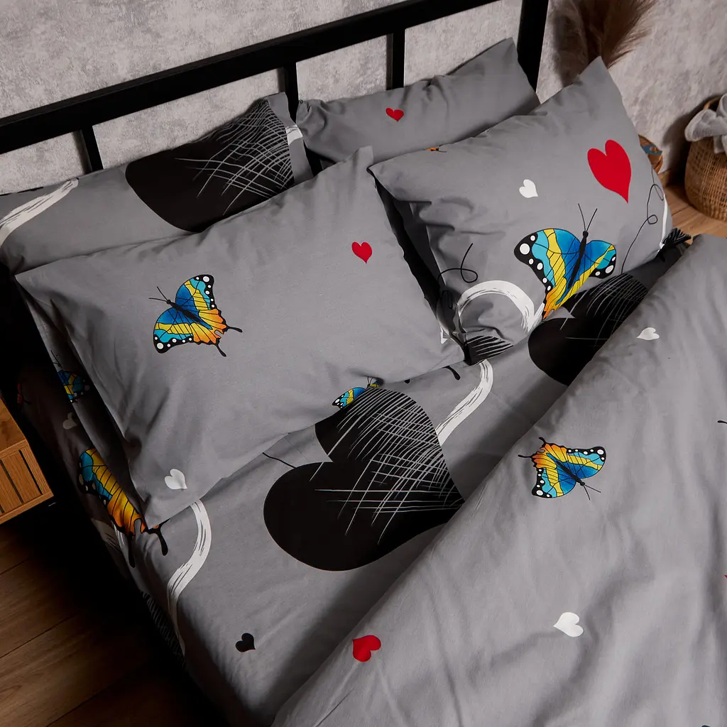 Набор наволочек Moon&Star Бязь Gold Люкс Butterfly Love 50х70 см 2 шт - фото 3