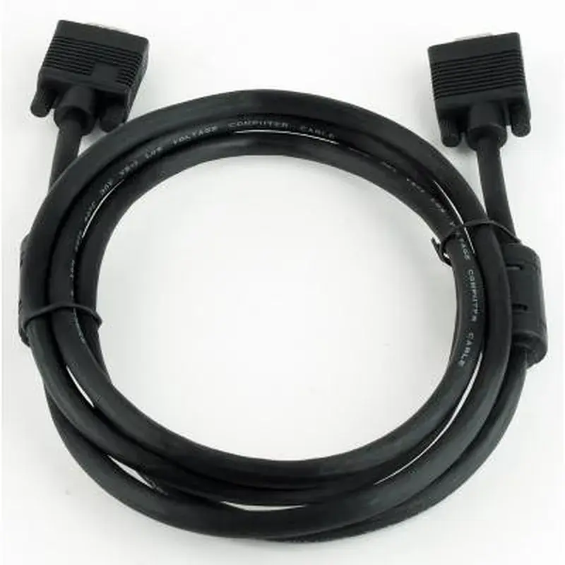 Кабель мультимедійний VGA M to VGA F 1.8m Cablexpert (CC-PPVGAX-6B) - фото 2