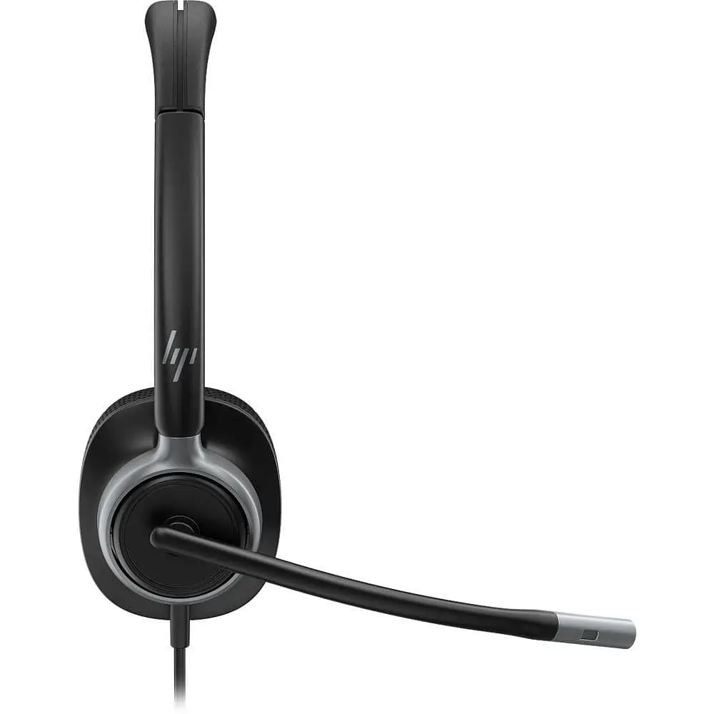 Гарнітура Poly On-ear HP Mission 625 USB-A USB-C 2 x Uni-mic AI noise reduction Black (C01C6AA) - фото 5