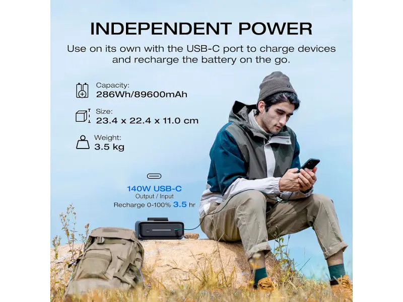 Комплект зарядної станції EcoFlow RIVER 3 Max (EFRIVER3Max-EU-CBOX) - фото 8