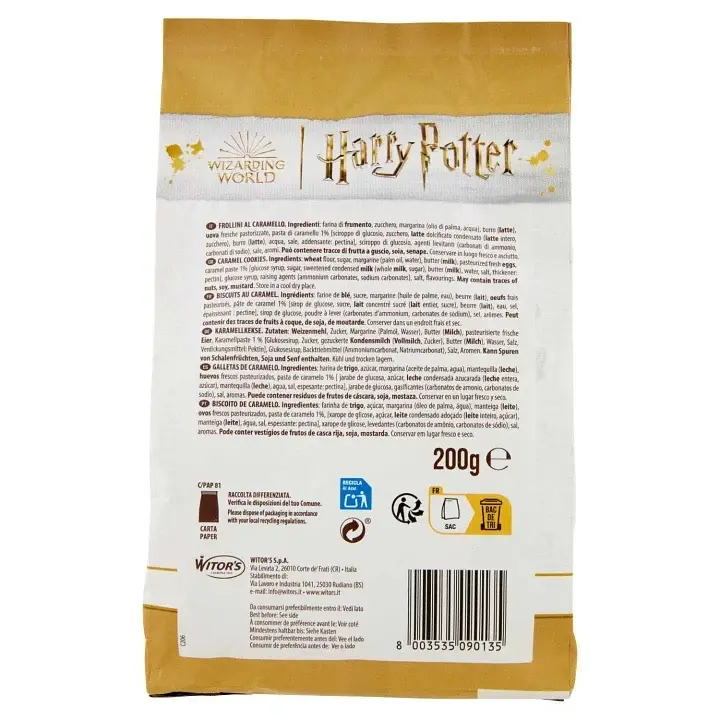 Печиво Harry Potter Biscotti Caramello 200г - фото 4