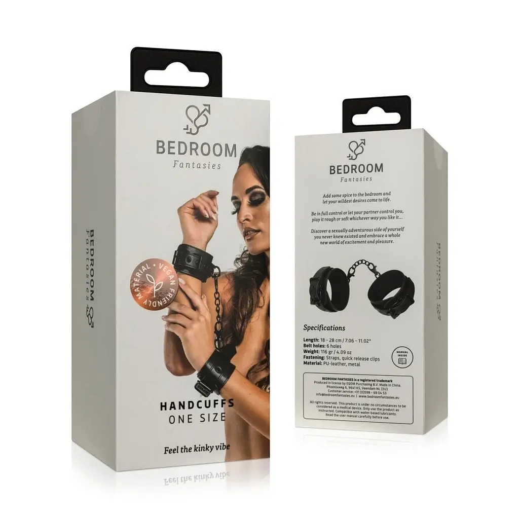 Наручники Bedroom Fantasies Handcuffs - Black Bedroom Fantasies SO8803 97849 - фото 3