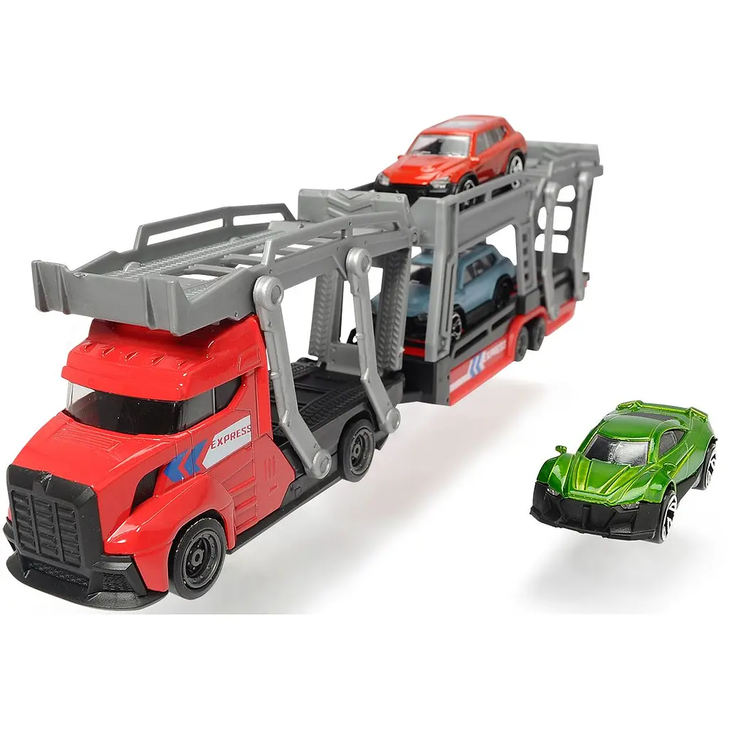 Автотранспортер Dickie Toys з 3 машинками 28 см в асортименті (3745008) - фото 4