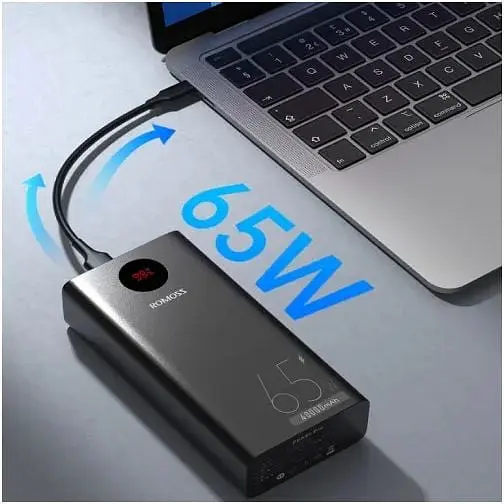 Акумулятор портативний зовнішній Romoss 40000mAh PEA40 Pro PD 65W (PEA40-282-2183H) - фото 7