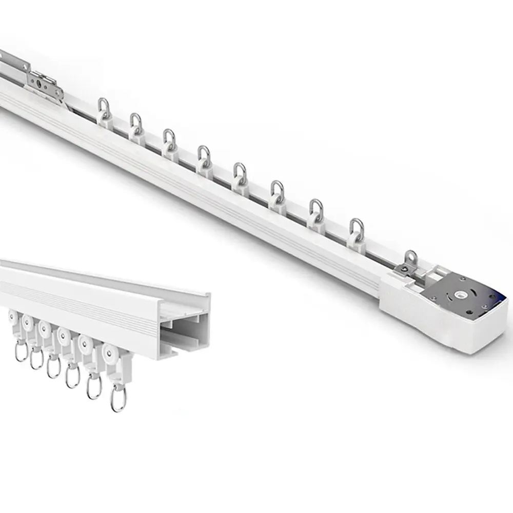 Карниз алюмінієвий для контролера Xiaomi Aqara Curtain Rail (4 м, двосторонній) V2 - фото 2