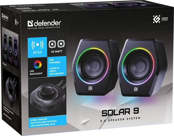 Акустика Defender Solar 9 10Вт (65939) - фото 12