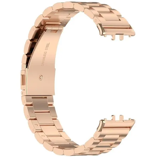 Ремінець DK для Samsung Galaxy Fit3 (R390) Metal Band Fitlink (rose gold) - фото 2