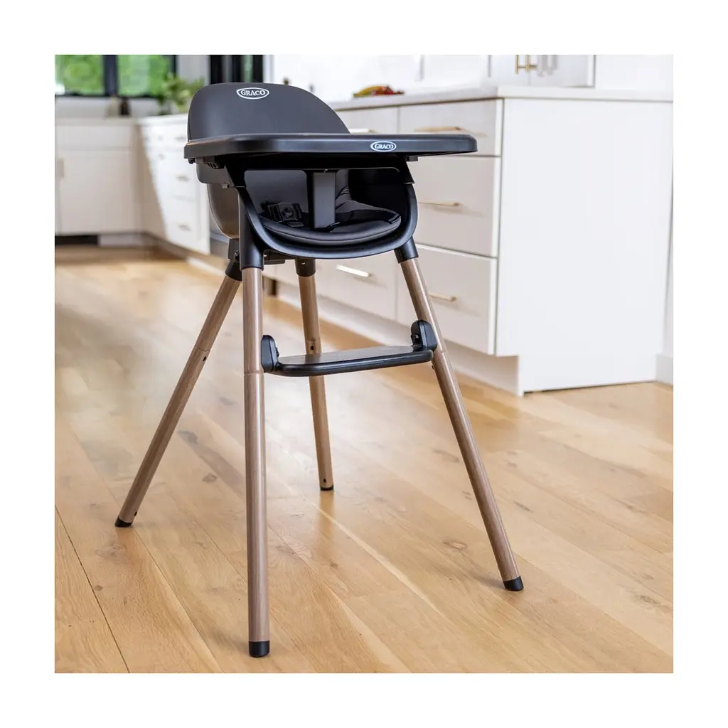 Стілець для годування Graco 3 в 1 Presti, графітовий (3AJ999CHCEU) - фото 5