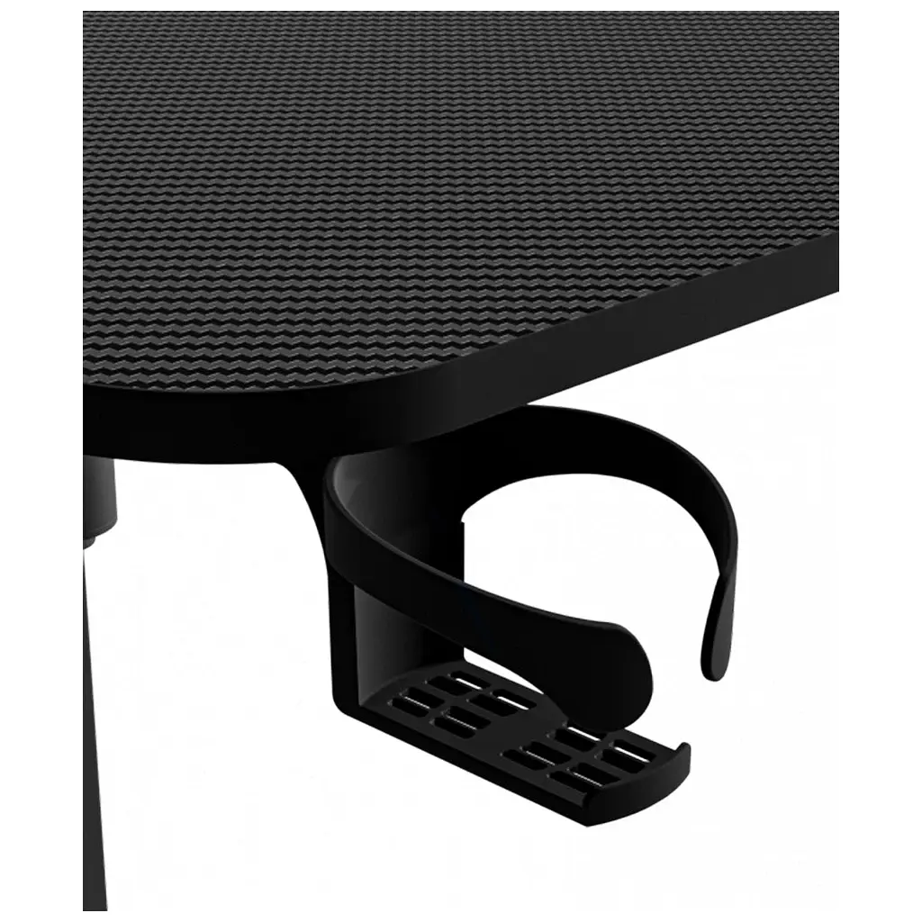 Комп'ютерний стіл GT Racer TY-1611 Black (TY-1611 (160x60x72-117) Black) - фото 7