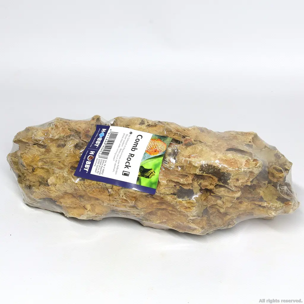 Декоративний природній камінь Hobby Comb Rock L 1.5-2.5кг (40452) - фото 2
