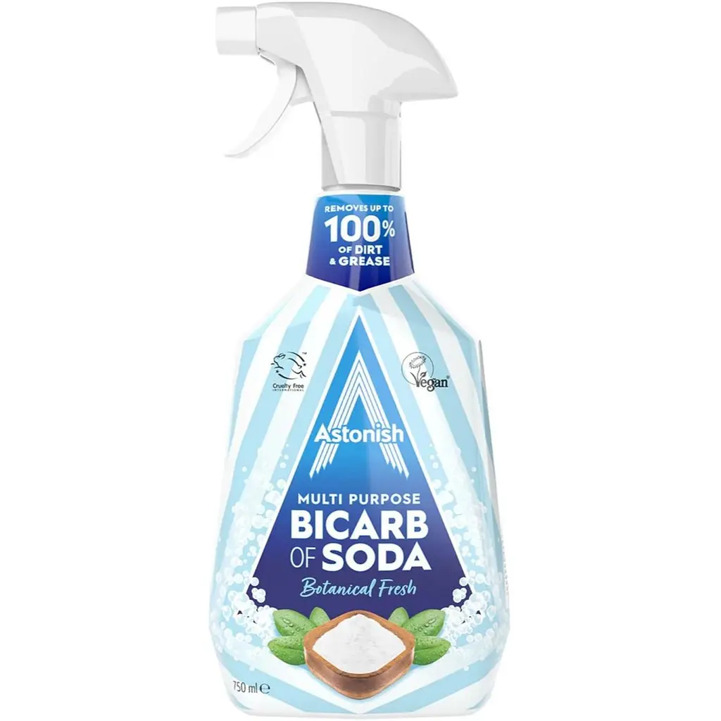 Універсальний спрей для чищення Astonish Bicarbonate of Soda Botanical Fresh 750 мл