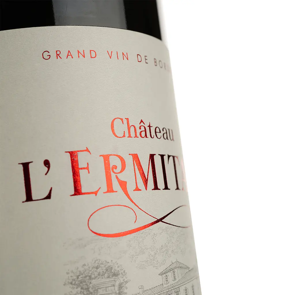 Вино Chateau L'Ermitage Listrac-Medoc, червоне, сухе, 13%, 0,75 л (1313480) - фото 3