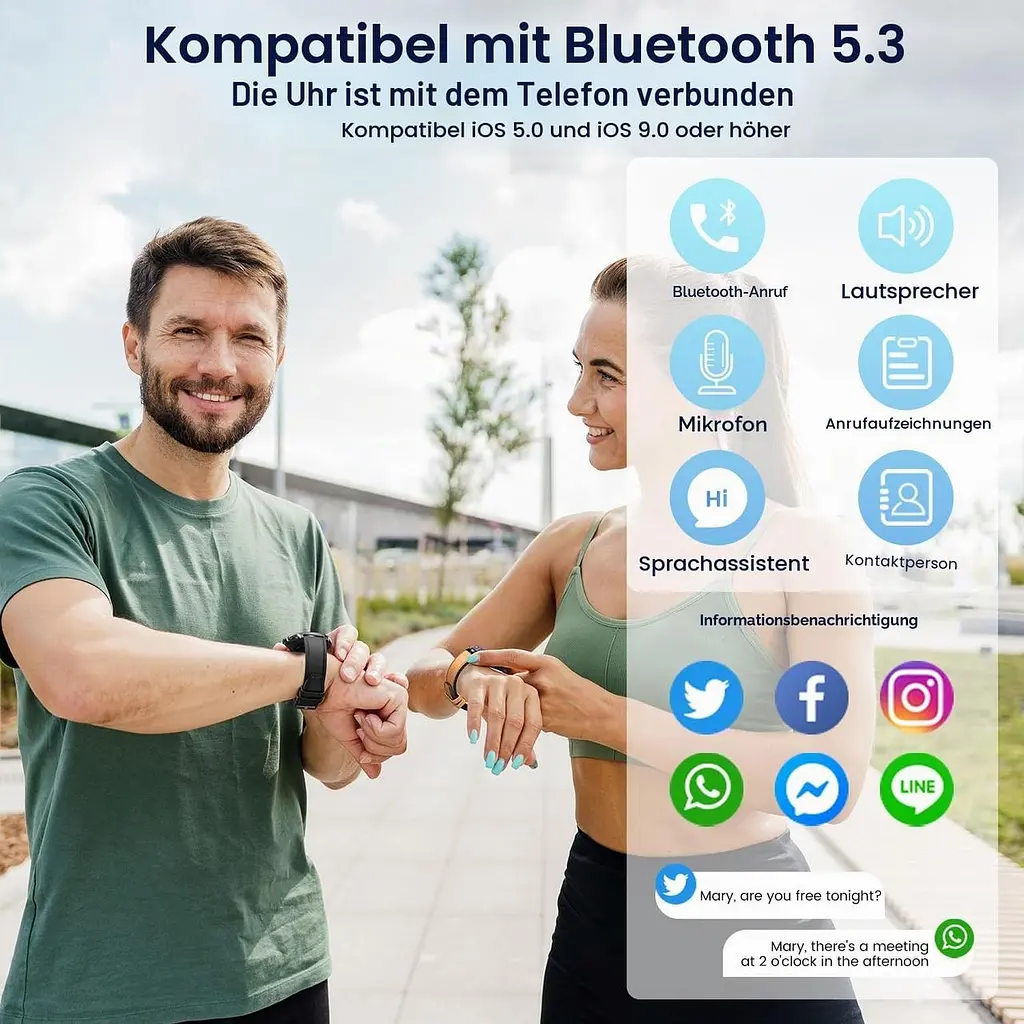 Смарт-годинник чоловічий 1.43" AMOLED з Bluetooth-дзвінками, пульсометром, SpO2, IP68 та 120+ спортивними режимами - фото 5