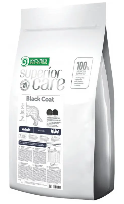 Сухий корм Nature's Protection Superior Care Black Coat Adult All Breeds 1.5 кг для собак - фото 2