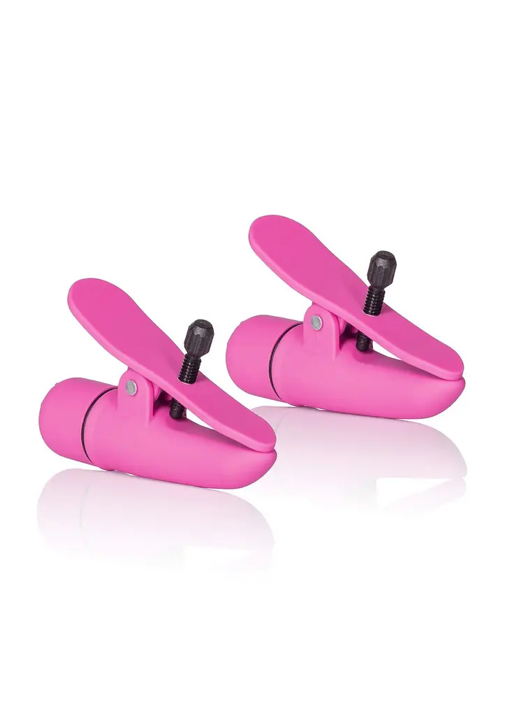 Затискачі для сосків Calexotics Nipplettes (рожевий) - фото 5