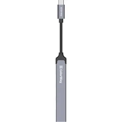 Концентратор ColorWay USB-C 4-в-1 USB2.0х3/USB3.0 (CW-HUB04) - фото 9