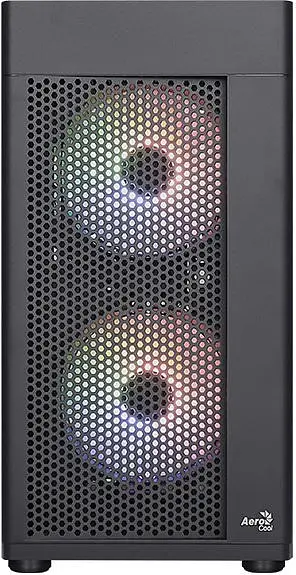 Корпус AeroCool Hexform-G-BK-v2 FRGB Black (ACCS-PV38033.11) - фото 2