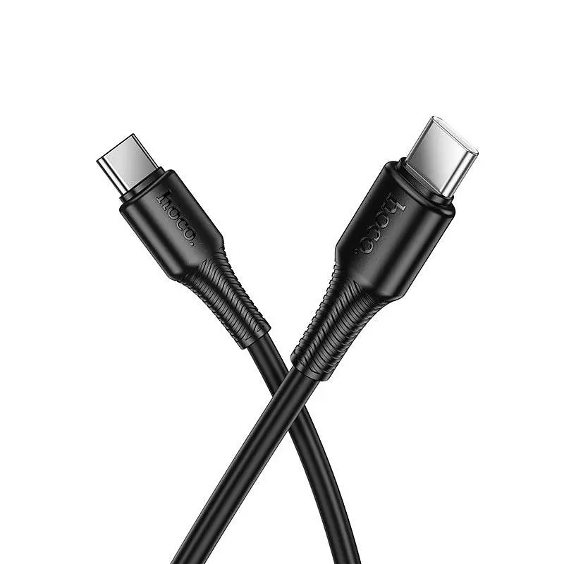 Кабель HOCO Type-C to Type-C Beneficio charging data cable X120 1m, 60W